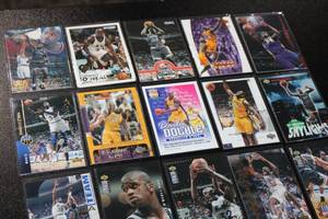 lot 50 image: Shaquille ONeal Basketball Card Lot  20 Different Cards
