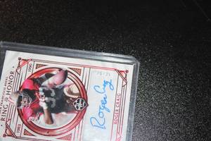 lot 63 image: 2021 Limited Ring of Honor Roger Craig #ROH-RC Autograph 2635  Only 35 Exist