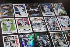 lot 74 image: Aaron Judge Baseball Card Lot  20 Different Cards