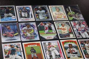 lot 76 image: Ronald Acuna Jr Baseball Card Lot  20 Different Cards