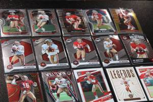lot 78 image: Joe Montana Football Card Lot  20 Different Cards
