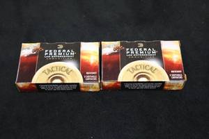 lot 45 image: Lot of (2 Boxes) Federal Premium Law Enforcement Tactical 12 Gauge 2-34 9-Pellet #00 Buck Buckshot Shotshells 5-count ( 10 total items )