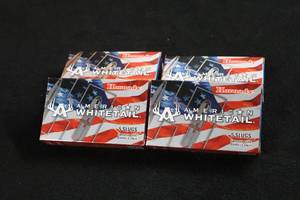 lot 57 image: Lot of (4 Boxes) Hornady American Whitetail 12 Gauge 2-34 1oz Smooth Bore Rifled Slugs 5-count ( 20 total items )