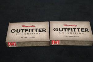 lot 130 image: Lot of (2 Boxes) Hornady Outfitter CX 7mm Rem Mag 150gr Cartridges 20-count ( 40 total items )