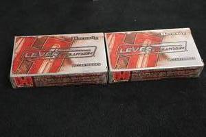 lot 148 image: Lot of (2 Boxes) Hornady Leverevolution FTX 30-30 Win 160gr Cartridges 20-count ( 40 total items )