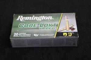 lot 158 image: Lot of (1 Box) Remington Core-Lokt Tipped 243 Win 95gr Rifle Cartridges 20-count ( 20 total items )