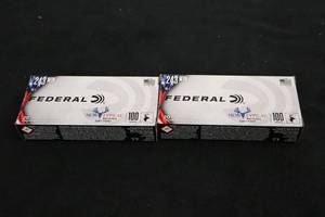 lot 161 image: Lot of (2 Boxes) Federal Non Typical Whitetail 243 Win 100gr Soft Point Centerfire Rifle Cartridges 20-count ( 40 total items )