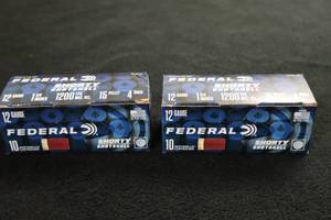 lot 2 image: Lot of (2 Boxes) Federal Shorty 12 Gauge 1-34 15 Shot Shotshells 10-count ( 20 total items )