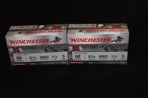 lot 10 image: Lot of (2 Boxes) Winchester Super-X Turkey Load 12 Gauge 2-34 1-12oz Shotshells 10-count ( 20 total items )