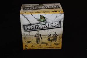 lot 34 image: Lot of (1 Box) Hevi-Shot Hevi Hammer 12 Gauge 3 1-14oz 3-Shot Shotshells 25-count ( 25 total items )
