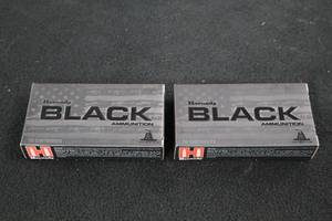 lot 179 image: Lot of (2 Boxes) Hornady Black 223 Rem 75gr Cartridges 20-count ( 40 total items )
