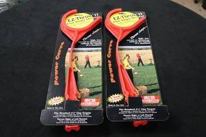 lot 349 image: Lot of (2) MTM Case-Gard EZ-Throw II Clay Target Throwers