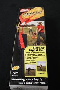 lot 351 image: MTM Case-Gard EZ-Double Throw Clay Target Thrower