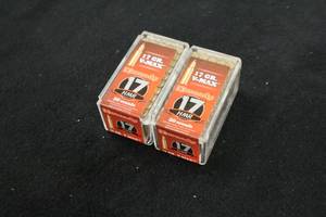 lot 297 image: Lot of (2 Boxes) Hornady V-MAX 17 HMR 17gr Rounds 50-count ( 100 total items )