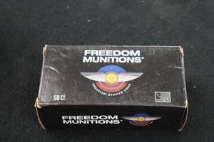 lot 312 image: Lot of (1 Box) Freedom Munitions 38 Special 148gr Wadcutter New Rounds 50-count ( 50 total items )