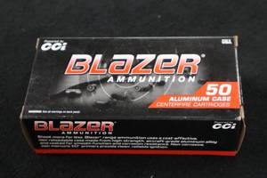 lot 336 image: Lot of (1 Box) CCi Blazer Ammunition 44 Magnum 240gr Jacketed Hollow Point Centerfire Aluminum Case Cartridges 50-count ( 50 total items )