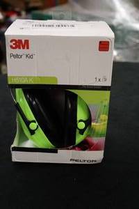 lot 374 image: Lot of (1 Earmuff) 3M Peltor Kid Hearing Protector H510A K