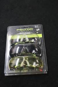lot 382 image: 3M Peltor Sport Shooter Safety Eyewear 3-pack