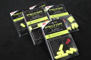 lot 399 image: Lot of (4) 3M Peltor Blasts Sport 32NRR Disposable Earplugs