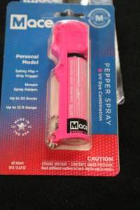lot 425 image: Lot of (2) Mace Personal Pepper Spray  UV Dye Combination