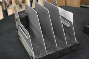lot 433 image: Savior Equipment PlasticFoam Handgun Holder 4-Gun