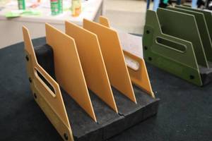 lot 434 image: Savior Equipment PlasticFoam Handgun Holder 4-Gun