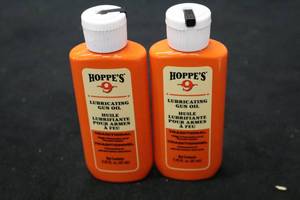 lot 482 image: Lot of (2) Hoppes No. 9 2.25-fl.oz Lubricating Gun Oil