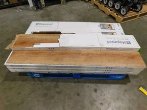 lot 35 image: Lifeproof Fresh Oak 12 MIL x 8.7 in. W x 59 in. L Click Lock Waterproof Luxury Vinyl Plank Flooring (236 sqft)