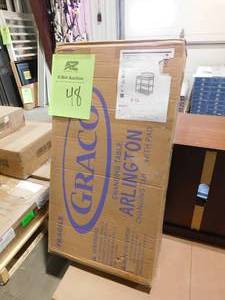 lot 48 image: Graco Pebble Gray Changing Table
