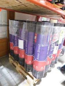 lot 96 image: (25) Rolls Of Low Slopped Rolled Roofing Material