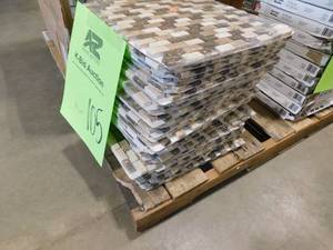 lot 105 image: 12 in. x 12 in. Wall Tile ( 30 Piece)