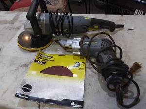 lot 38 image: performax heavy duty sander polisher and metal shear
