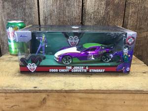 Jada The Joker & 2009 Chevy Corvette Stingray
