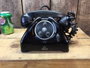 Vintage Gray PhonAudograph Communication Device