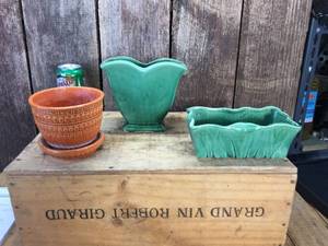 3 Vintage McCoy Vases