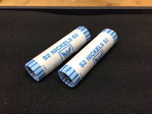 2 Rolls 2005 Freedom Nickels