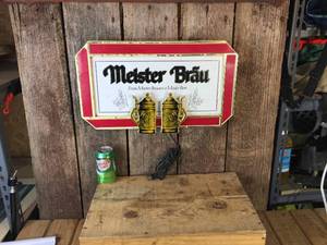 Vintage Meister Brau Beer Light