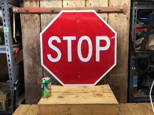 Small STOP Sign