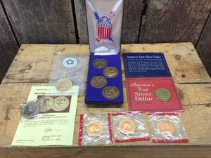 U.S. Presidential Coins - Bicentennial - First Silver Dollar