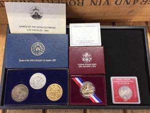 U.S. & Soviet Olympic Coins