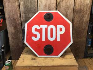 Small Unusual STOP Sign