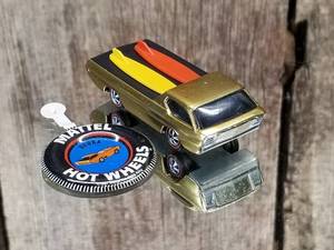 Vintage Hot Wheels 1967 Deora - Redline - With Surfboards