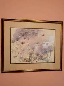 lot 15 image: Signed Limited Edition Lithograph. Lady In Waiting by Cecilia Lin