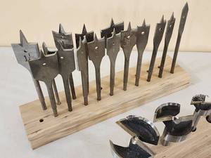 lot 29 image: Assorted Woodworking Forstner Bits