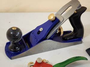 lot 69 image: (2) Wooden Woodworking Planers and (2) Wood Shapers