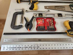 lot 93 image: Large Assortment of Woodworking Tools