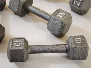 lot 48 image: (4) Assorted Curling Weights