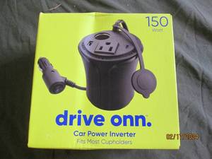 150 watt onn car power inverter