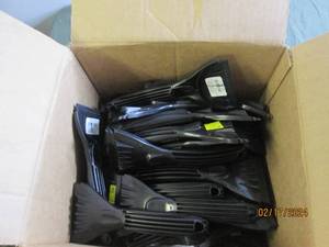 box of new ice scrapers