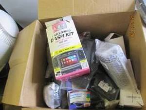 box of automobile and more items